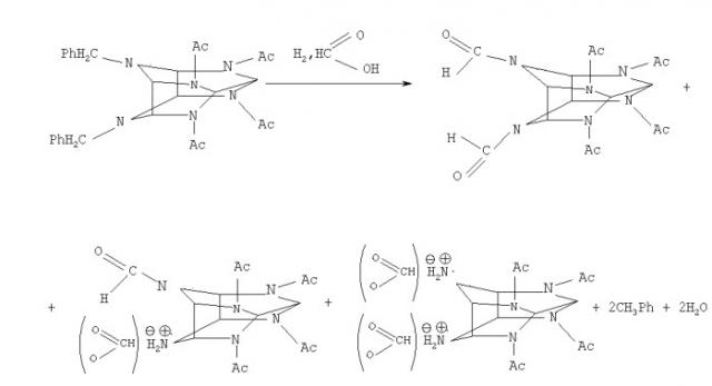 Способ получения тетраацетилдиформилгексаазаизовюрцитана (патент 2266907)