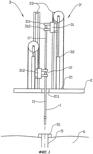 Способ и устройство для спуска и подъема бурильной колонны в скважине (патент 2544192)