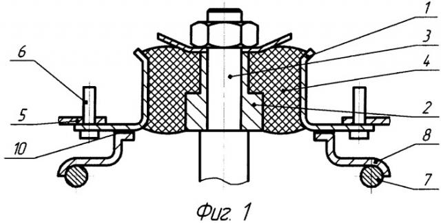 Верхняя опора направляющей передней стойки подвески автомобиля (варианты) (патент 2331527)
