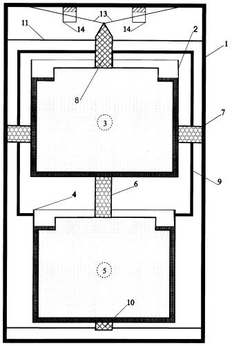Вертикальный гравитационный градиентометр (патент 2292065)