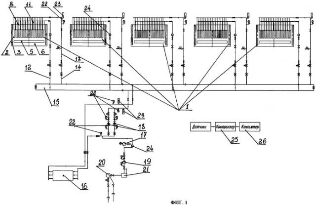 Способ теплового регулирования электролизеров для получения магния и хлора и устройство для его осуществления (патент 2479675)