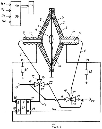 Автомобильный расходомер топлива (патент 2390651)