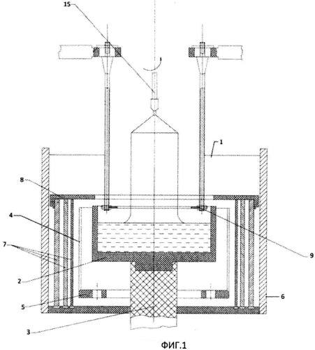 Нагреватель устройства для выращивания монокристаллов из расплава методом чохральского (патент 2531514)