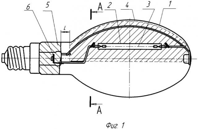Газоразрядная лампа (патент 2324257)