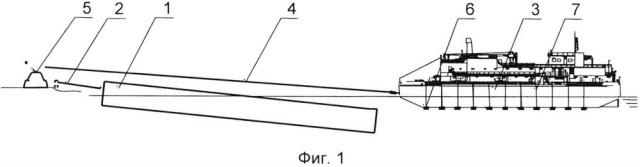 Способ подъема судна на горизонтальную стапель-палубу (патент 2616770)