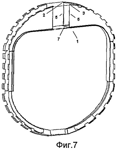 Силовой шпангоут летательного аппарата, изготовленный из композитного материала (патент 2448865)