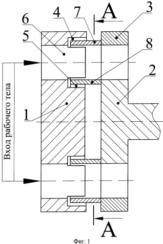 Ступень осевой турбины (патент 2338887)