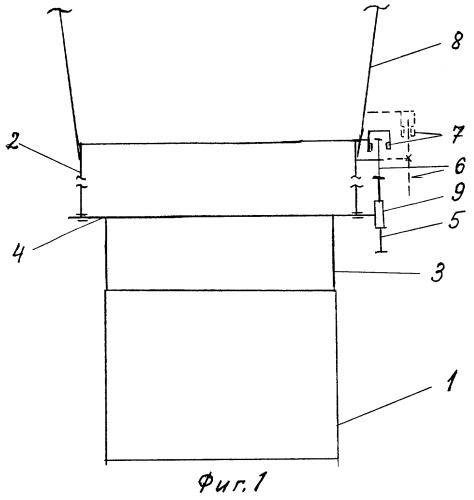 Колесо обозрения (варианты), узлы колеса обозрения (патент 2293589)