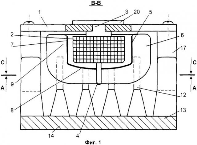 Устройство теплоотвода от электронных приборов и вентилятор устройства теплоотвода от электронных приборов (варианты) (патент 2336669)