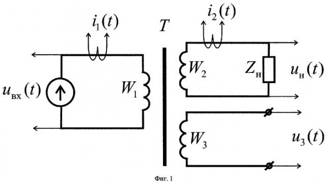 Способ определения параметров продольных ветвей т-образной схемы замещения однофазного трансформатора с ненагруженной третьей обмоткой в рабочем режиме (патент 2276376)