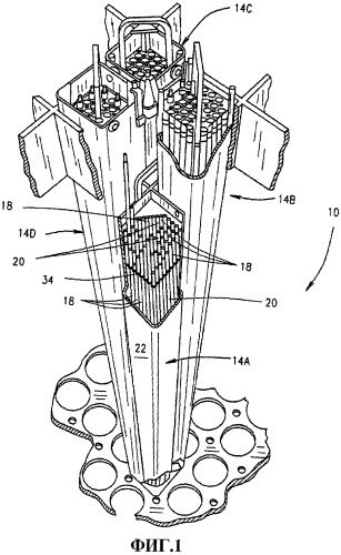 Безотказный узел пучка топливных стержней (патент 2473983)