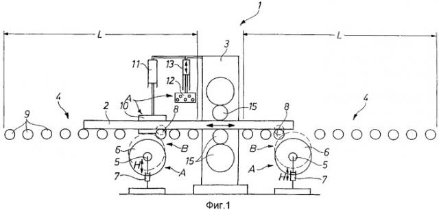 Прокатный стан для прокатки металлических изделий (патент 2376085)