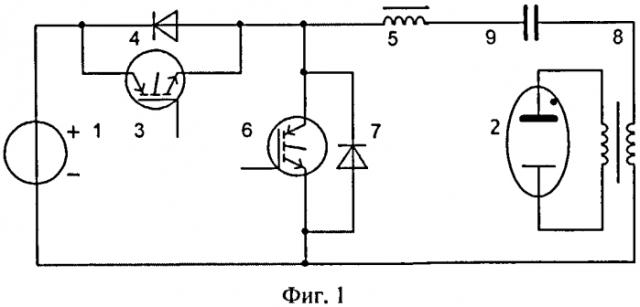 Способ электропитания разрядного несимметричного генератора озона (патент 2584004)