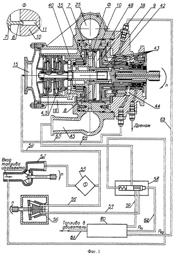 Система подачи топлива в двигатель летательного аппарата (патент 2374144)