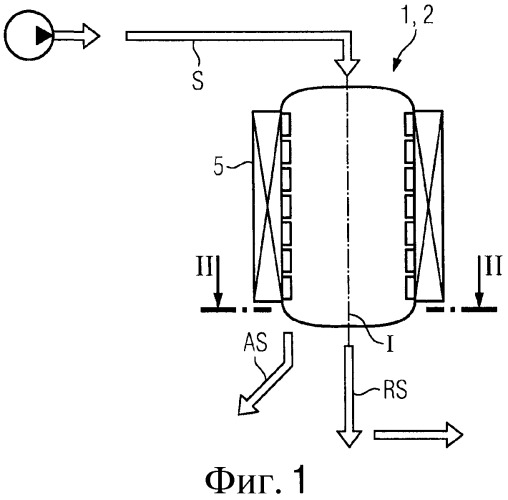 Устройство сепарации намагничиваемых частиц из суспензии (патент 2531684)
