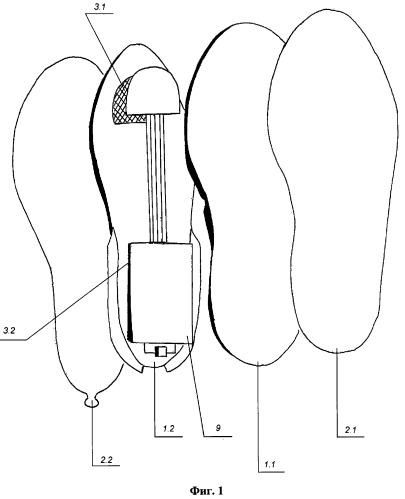 Стелька с подогревом (патент 2506023)