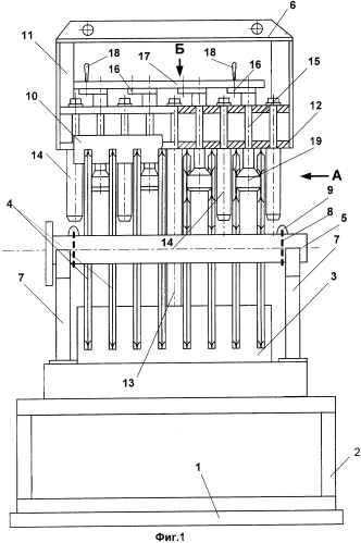 Стенд для сборки плоских панелей в коллекторные блоки (патент 2402398)