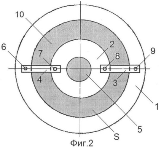 Тарельчатый упругий элемент с сетчатым демпфером (патент 2412383)