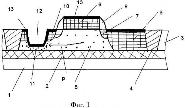 Транзистор со структурой металл-окисел-полупроводник на подложке кремний на изоляторе (патент 2477904)