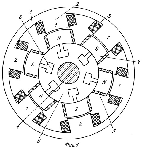 Синхронный генератор (патент 2406211)