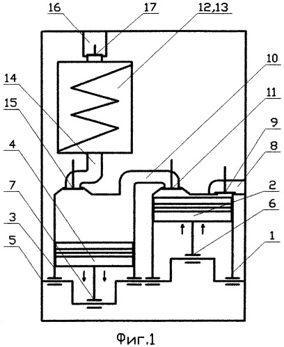 Устройство для преобразования термодинамических процессов в механическую работу (патент 2526605)