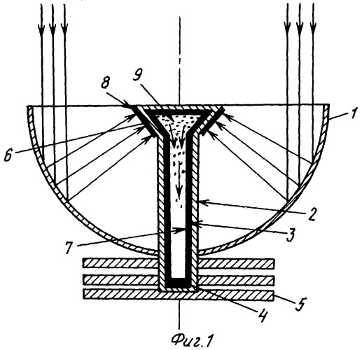 Солнечный фотоэлектрический модуль с концентратором (патент 2277680)