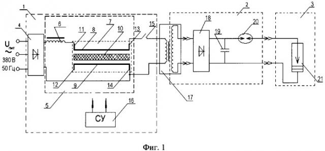 Электрогидроимпульсное скважинное устройство (патент 2337237)