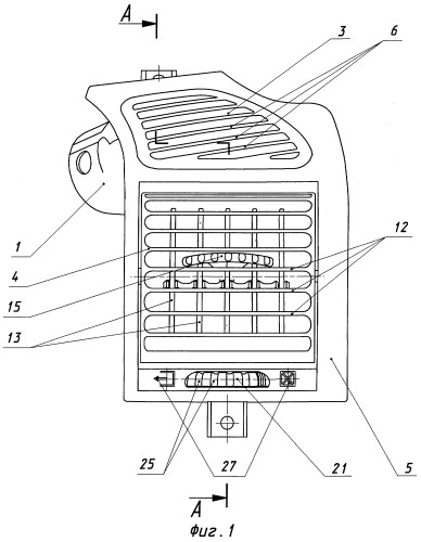 Устройство для распределения и подачи воздуха в салон автомобиля (патент 2251492)