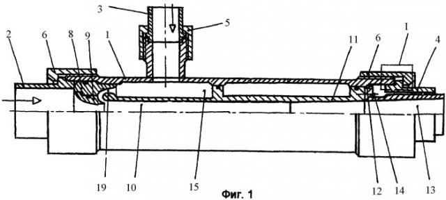 Газовый эжектор (патент 2389908)