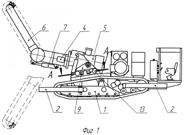 Машина для нарезания щелей (патент 2287059)