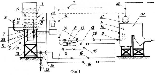 Энергетическая установка для сжигания жидкого топлива (патент 2310133)