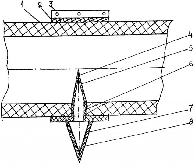 Водовыпуск гибкого поливного трубопровода системы капельного орошения (патент 2628935)
