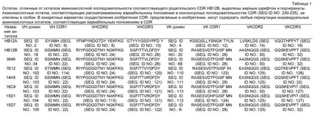 Гуманизированные антитела к cd19 и их применение для лечения онкологического, связанного с трансплантацией и аутоиммунного заболевания (патент 2495882)
