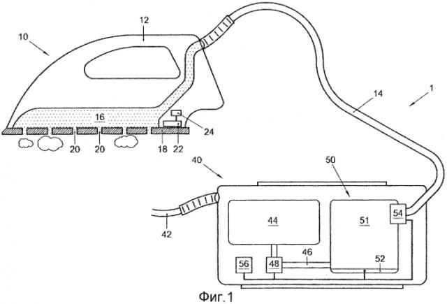 Паровое устройство для глажения (патент 2573815)