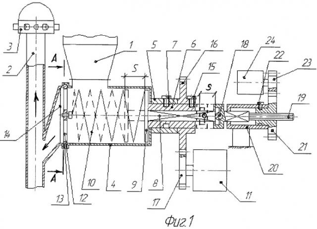 Туковысевающий аппарат для точного земледелия (патент 2454058)
