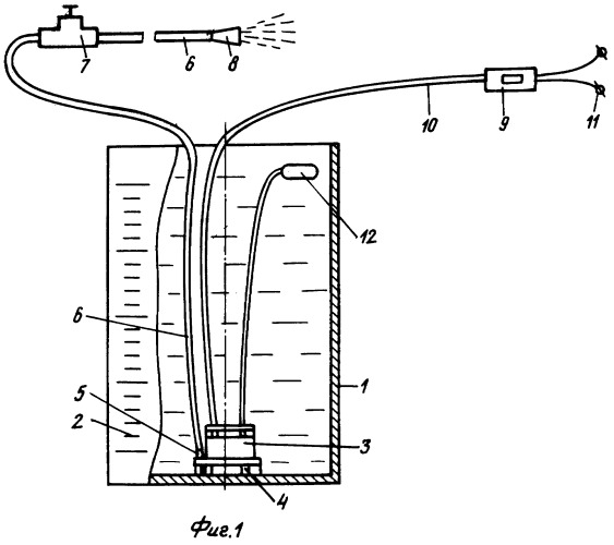 Оборудование для дозирования биологических консервантов (патент 2489838)