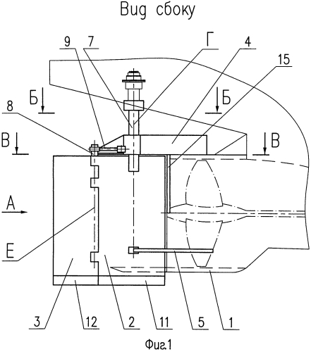 Реверсивно-рулевое устройство водометного движителя (патент 2584039)