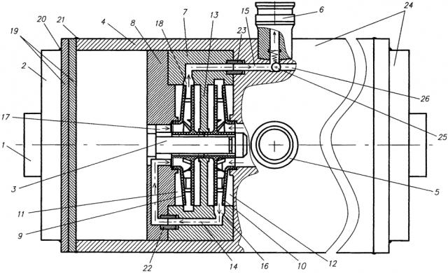 Способ работы двухступенчатого электронасосного агрегата (патент 2618804)