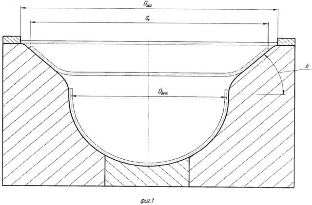 Способ штамповки детали полусферической формы из труднодеформируемого титанового сплава вт6-с в одном штампе (патент 2635990)