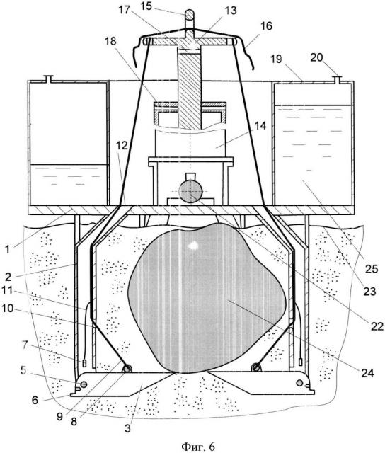 Захватное устройство для заиленных подводных объектов и способ его использования при осуществлении подъема (патент 2630040)