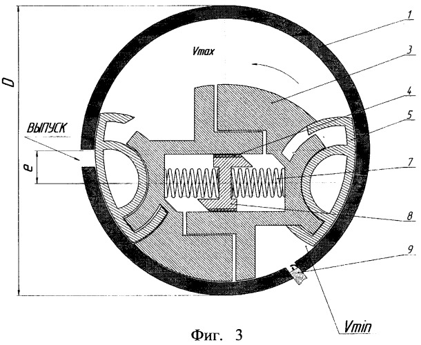 Роторный двигатель внутреннего сгорания (патент 2405950)