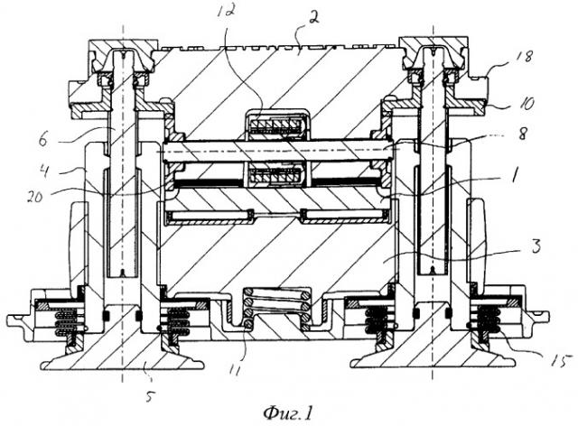 Дисковый тормоз, содержащий тормозной механизм (патент 2265758)