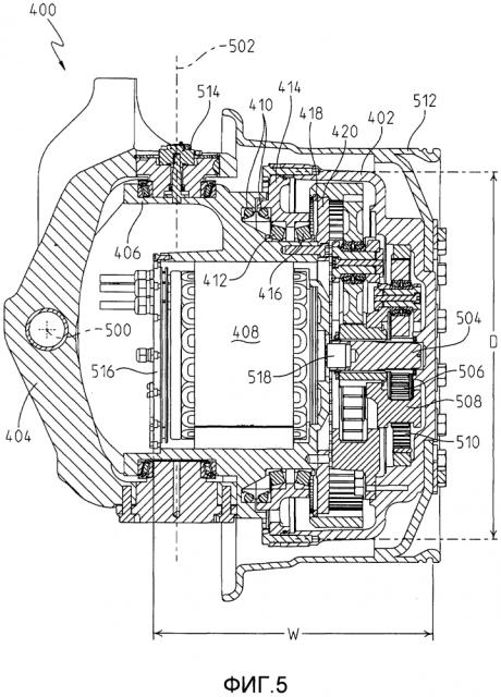 Ступица колеса с электрическим двигателем (патент 2640335)
