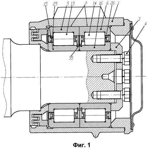 Буксовый подшипниковый узел (патент 2425767)