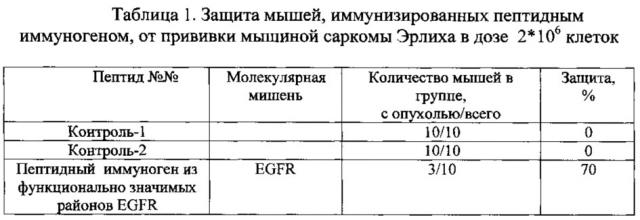 Пептид-иммуноген, используемый в терапевтической вакцине для лечения метастатического рака молочной железы (патент 2624862)