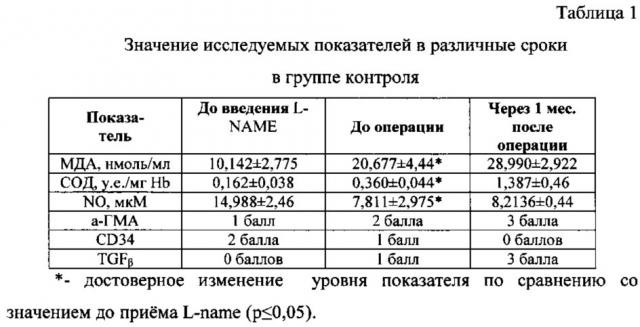 Способ оценки эффективности эндотелиотропной терапии после реконструктивных операций на артериях (патент 2611386)