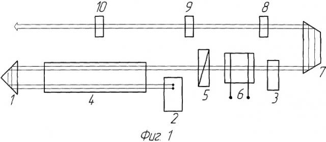 Импульсный твердотельный лазер с генерацией высших гармоник излучения (патент 2325021)