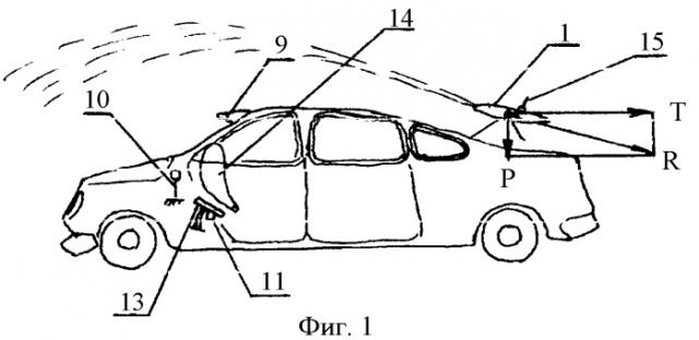 Устройство экстренного торможения транспортного средства (патент 2374101)