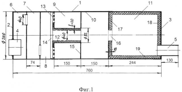 Многокамерный глушитель шума промышленного пылесоса (патент 2603343)