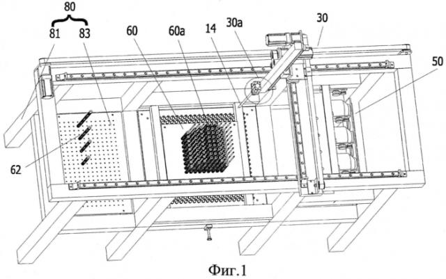 Машина для формирования композитных материалов путем многомерного плетения (патент 2590809)